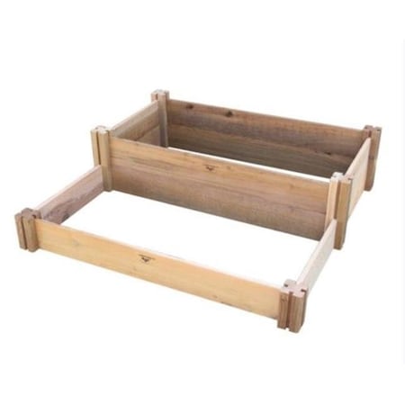 Gronomics Gronomics MLRRGB 36-36 Multi-Level Rustic Raised Garden Bed 36x36x13 MLRRGB 36-36